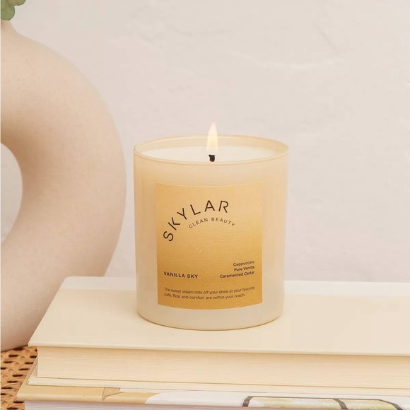 NEW Skylar Vanilla Sky Candle 8oz NIB brand new in box unused clean beauty NWT - Picture 6 of 7